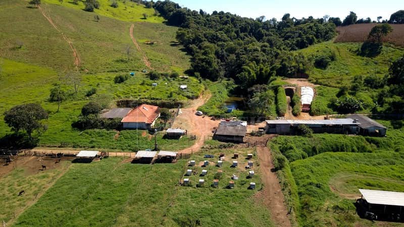 Vista aérea de faz