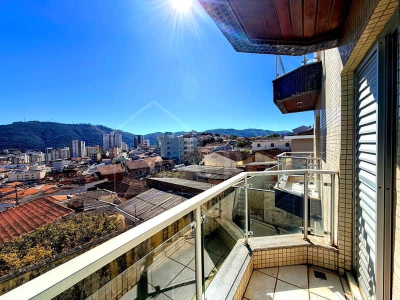 Varanda com vista panorâmica