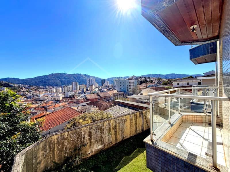 Varanda com vista panorâmica