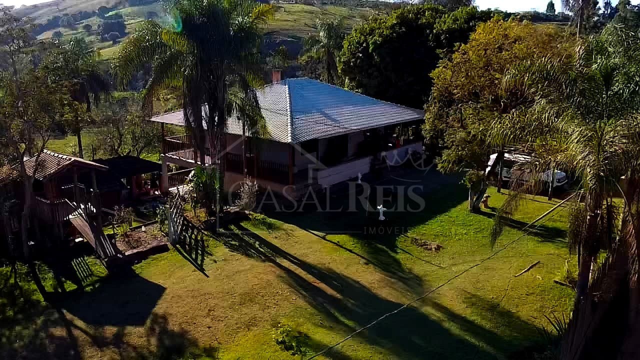 Vista aérea de casa de