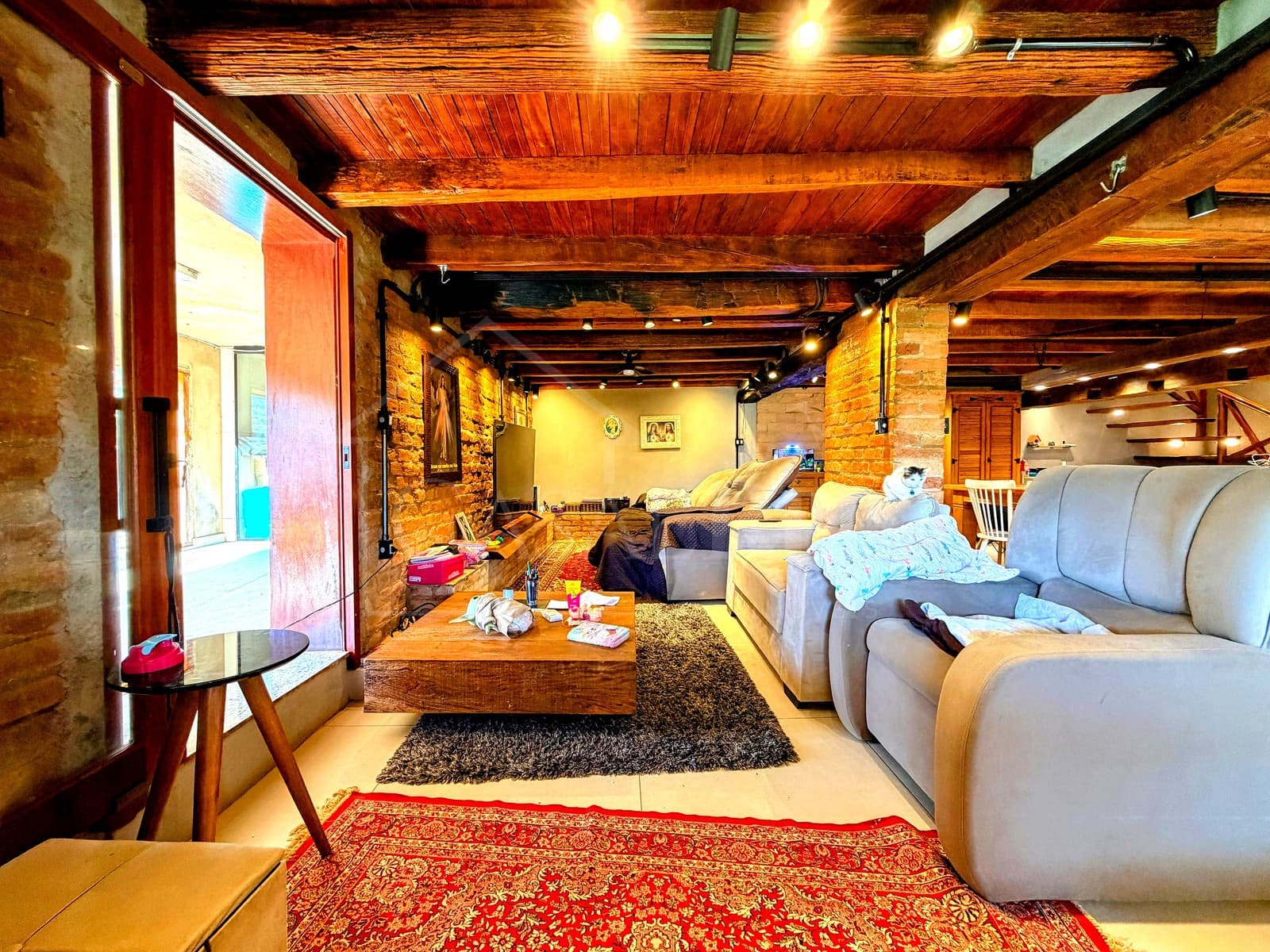 Sala de estar rúst