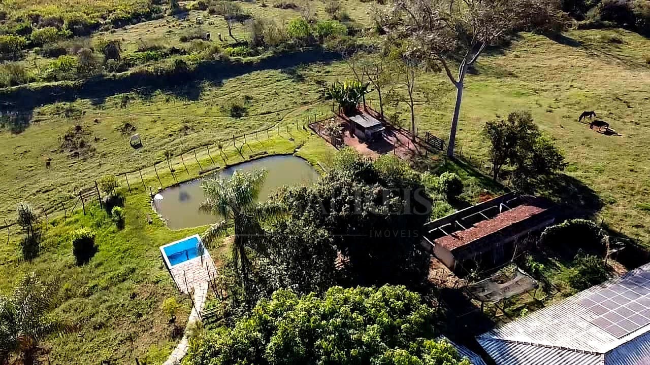 Vista aérea de sítio